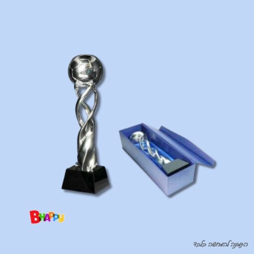 עמוד קריסטל רזין כדורגל - כסף